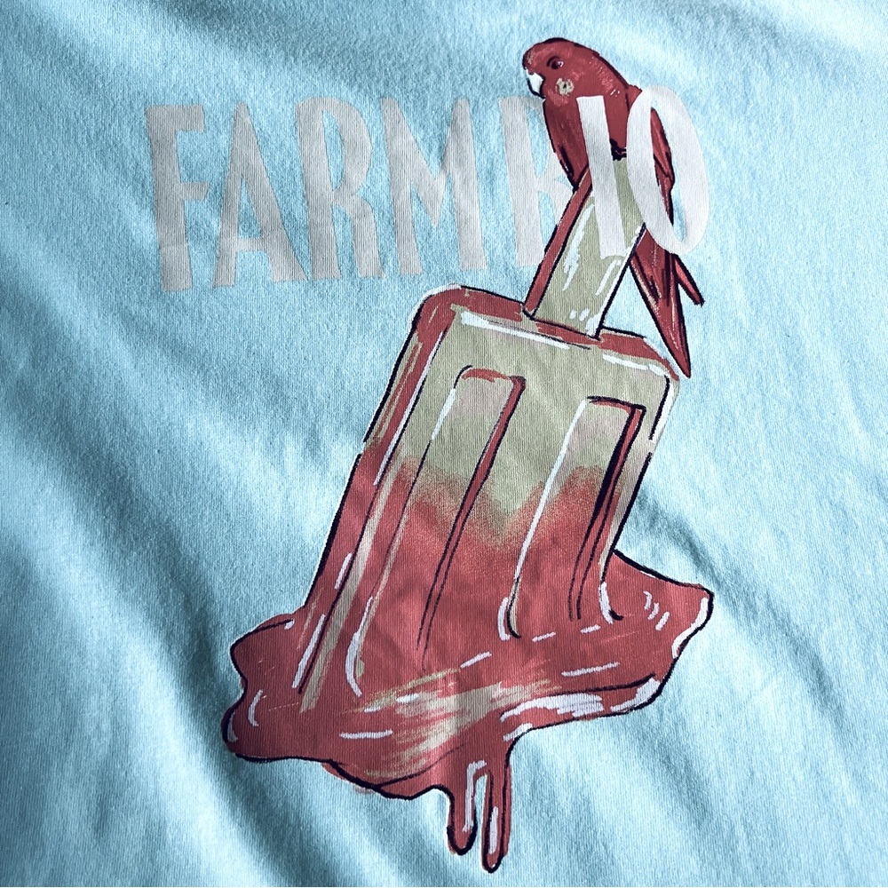 FARM Rio Brazil Popsicle T-shirt Size P = Small NWT - Picture 10 of 12